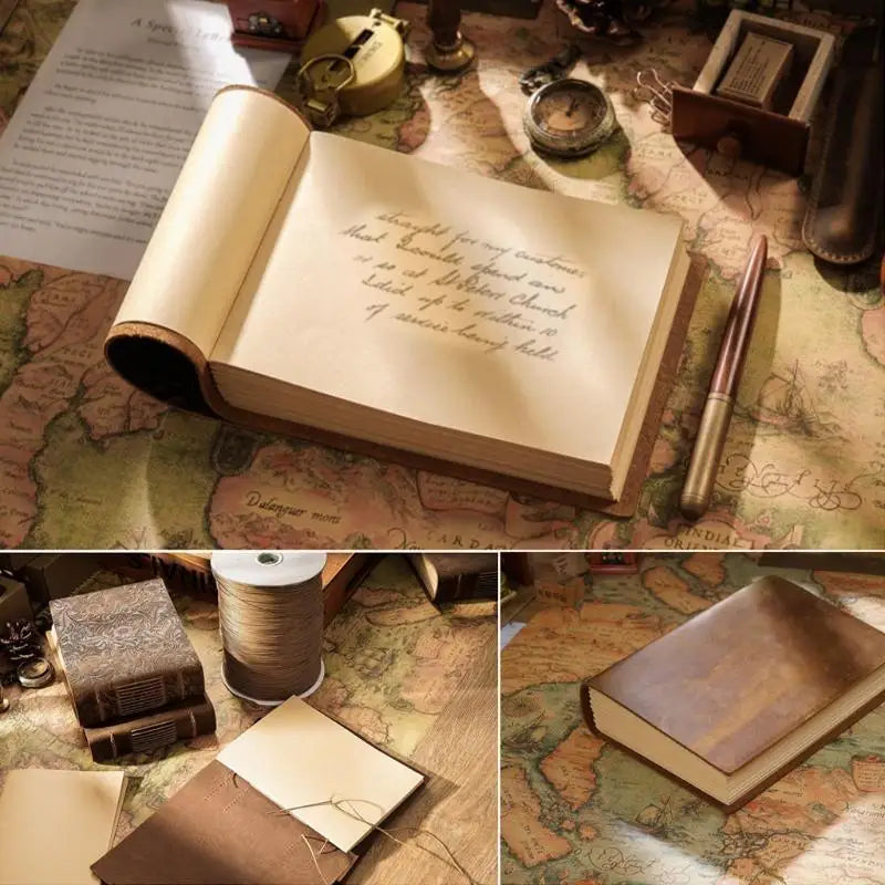 Vintage Leather Notebook